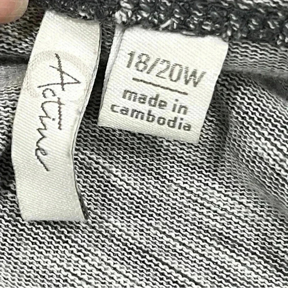 Active brand plus size belted,hooded, jacket w reverse hem - Picture 8 of 10